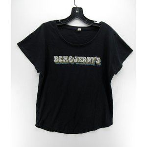 Ben & Jerrys Top Medium Ice Cream Pullover Shirt 2017 Casual Ladies